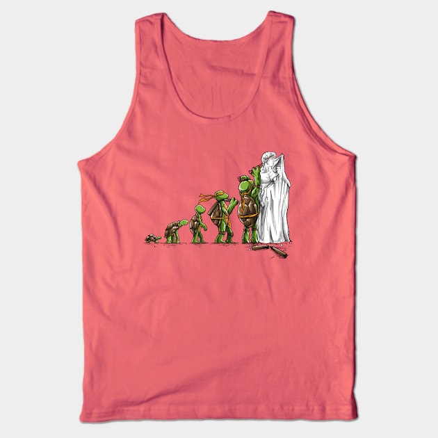 Michelangelo Tank Top by AlbertoArni